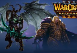 Arthas and Illidan characters from Warcraft 3: Reforged.